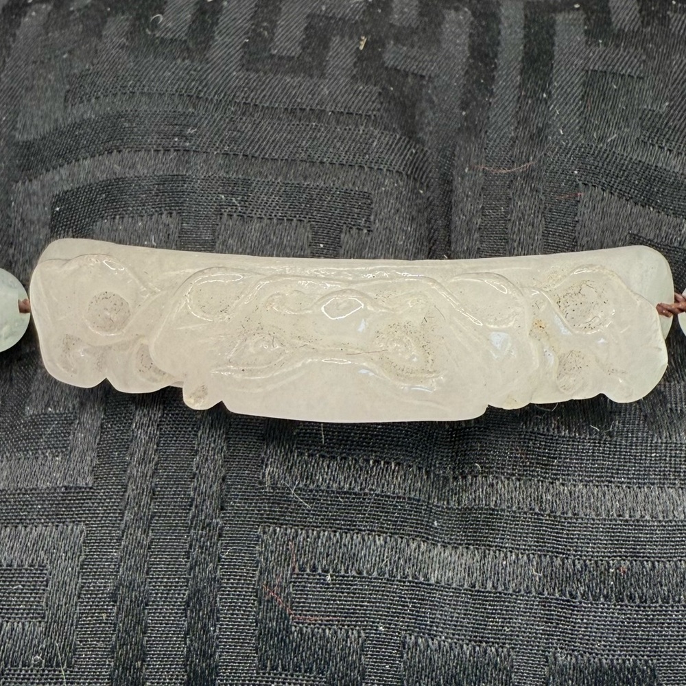 Elegant White Jade Bracelet